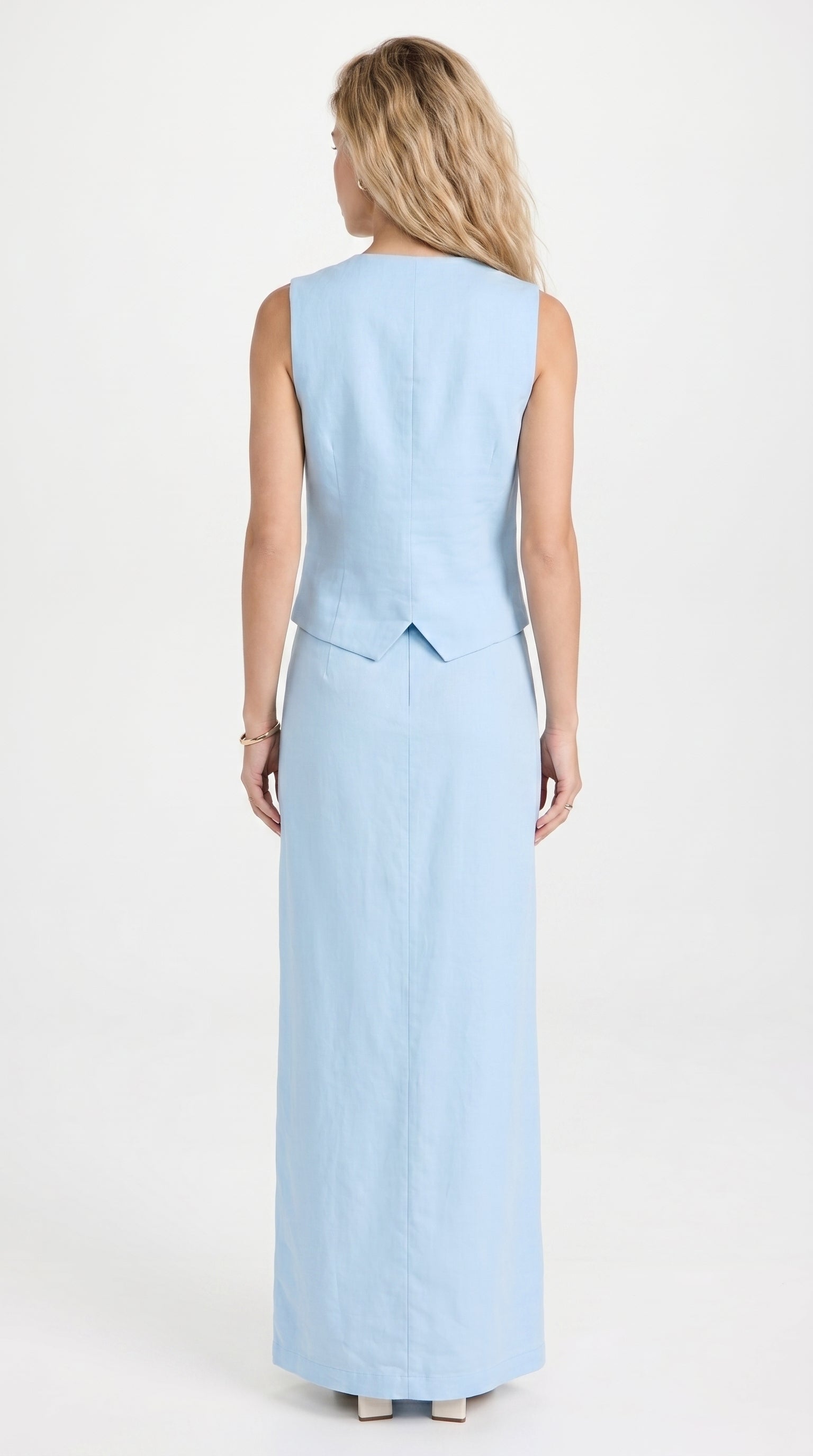 TWIN | Casual Slim Vest 2-Piece Set
