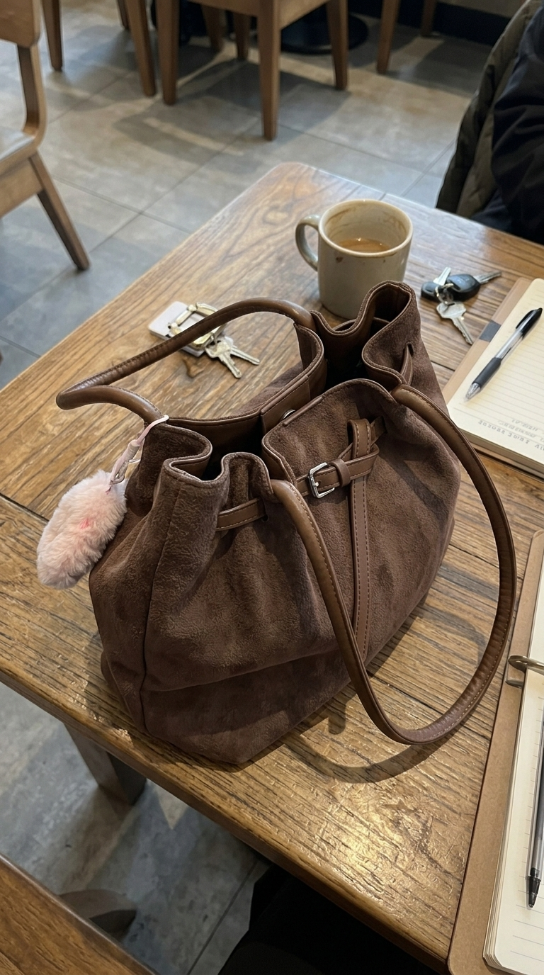 MAYA | Slouchy Suede Tote