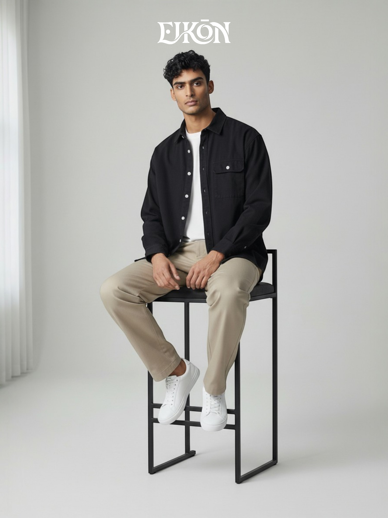 ARVEN | STRUCTURED COTTON OVERSHIRT