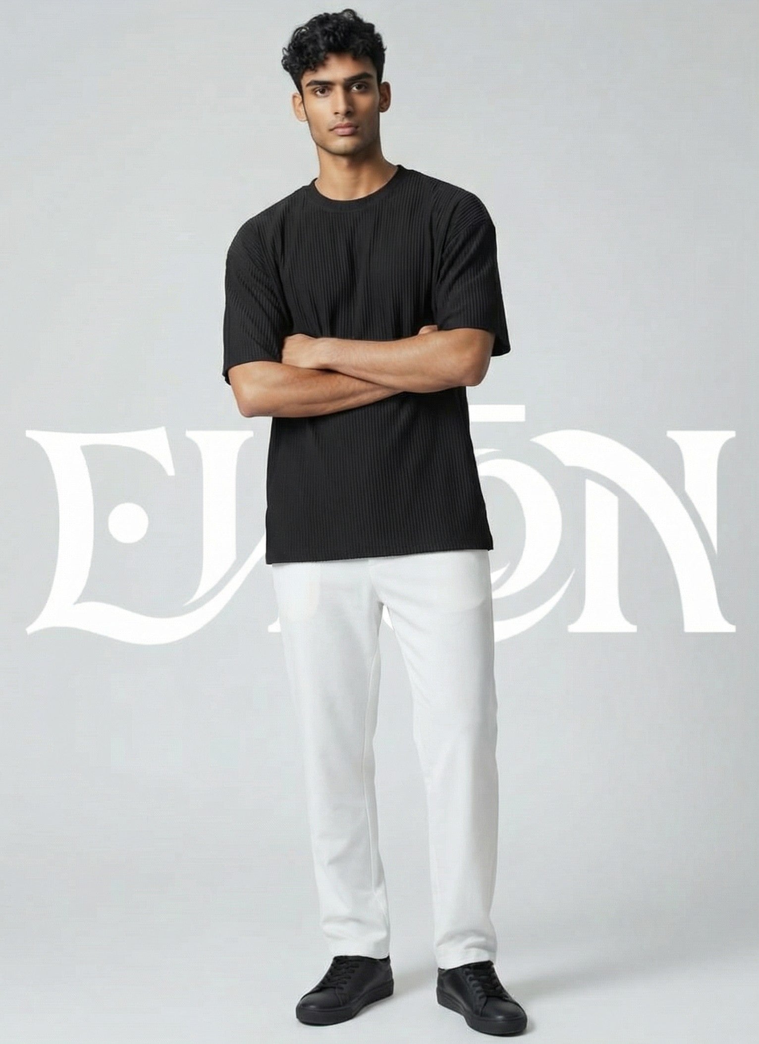 KAEL | TEXTURED RELAXED TEE