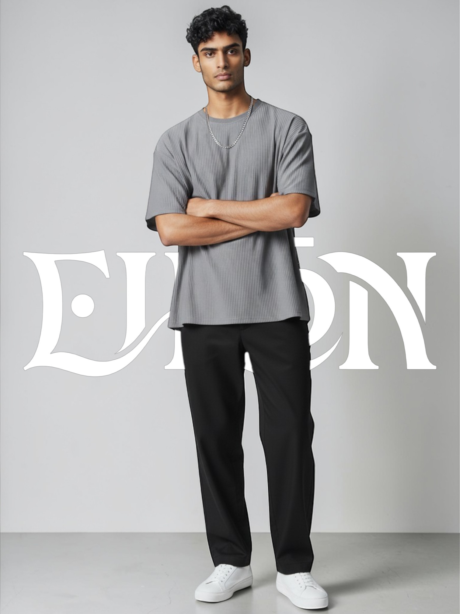 KAEL | TEXTURED RELAXED TEE