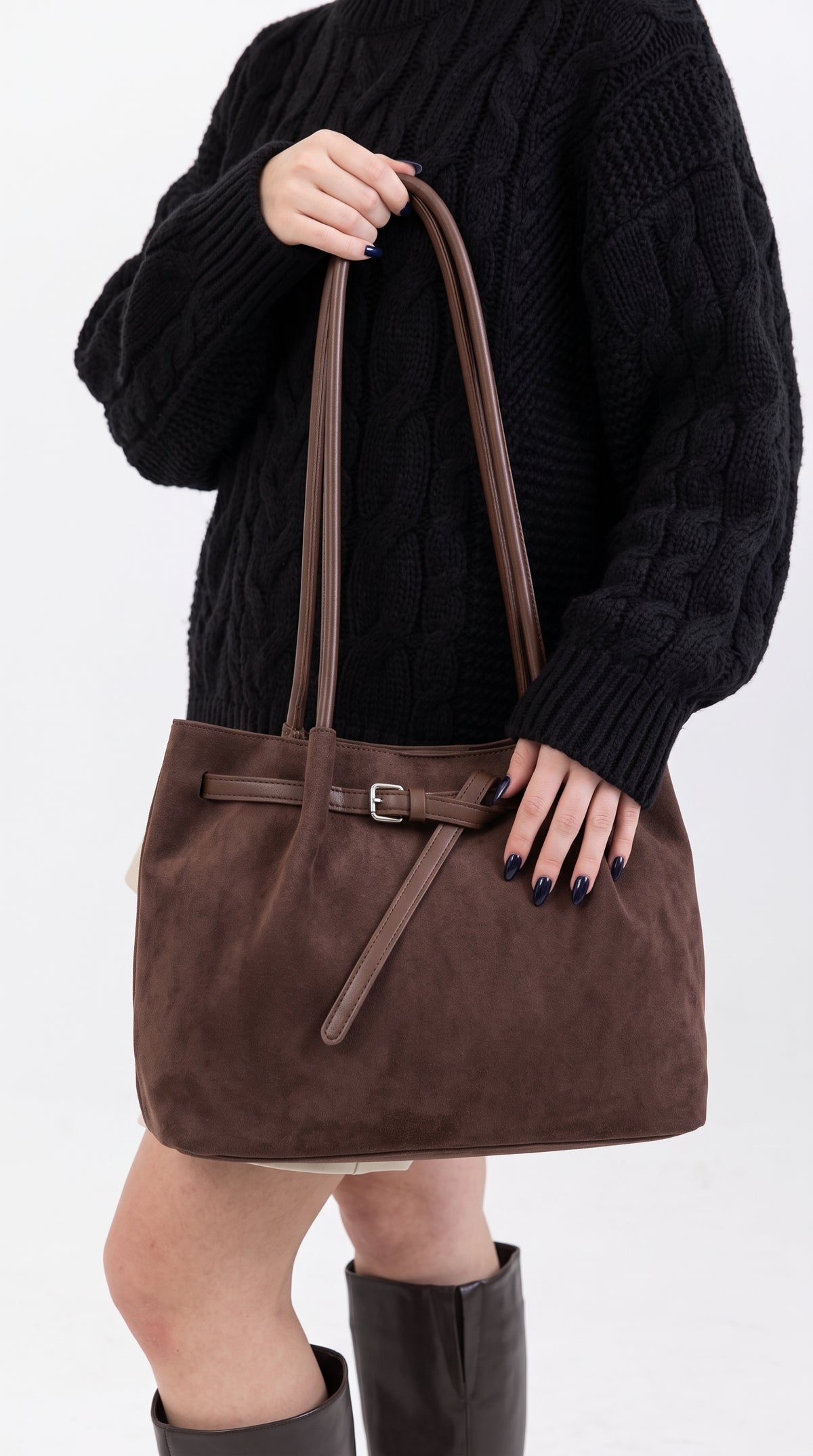 MAYA | Slouchy Suede Tote
