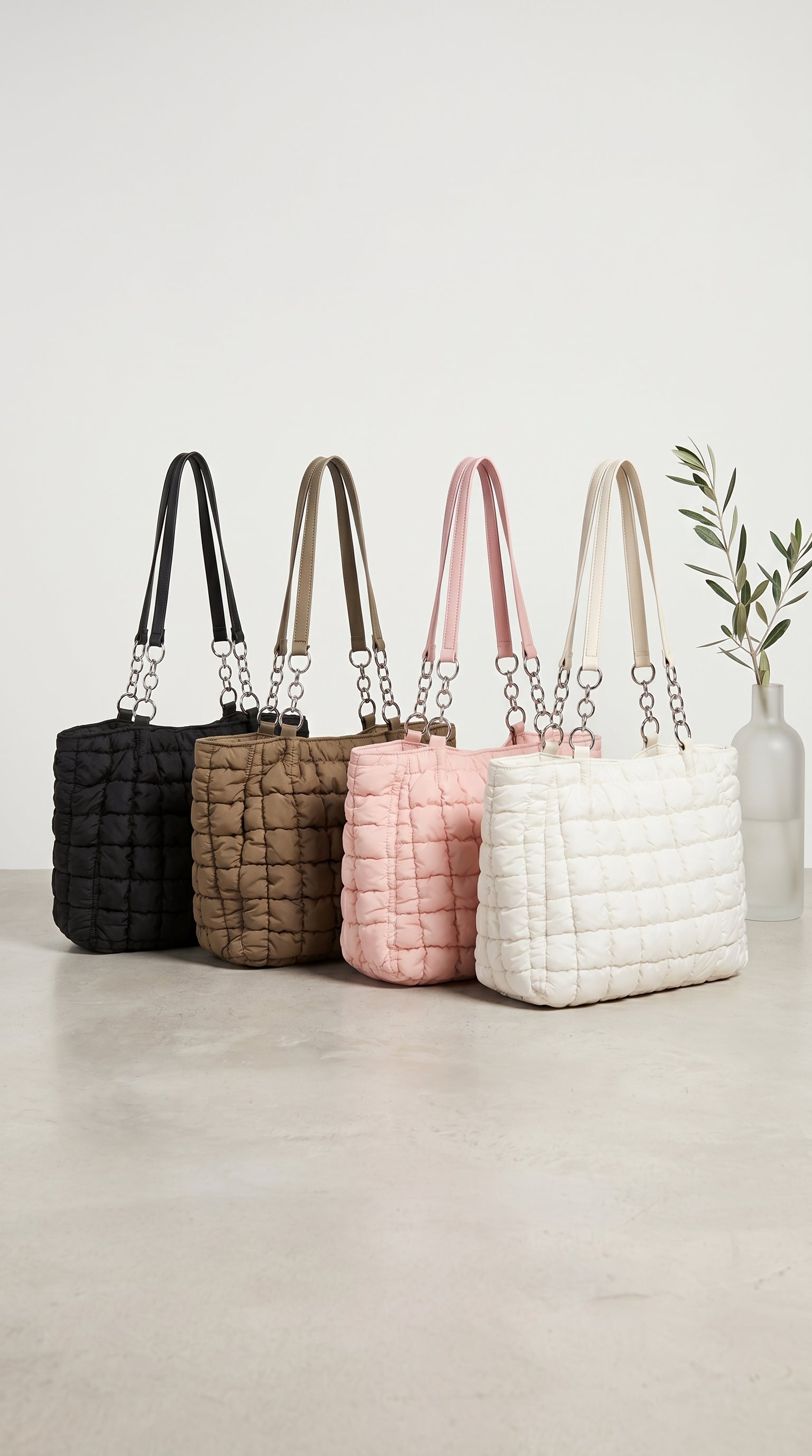 ARIA | CHIC WOVEN PUFF TOTE
