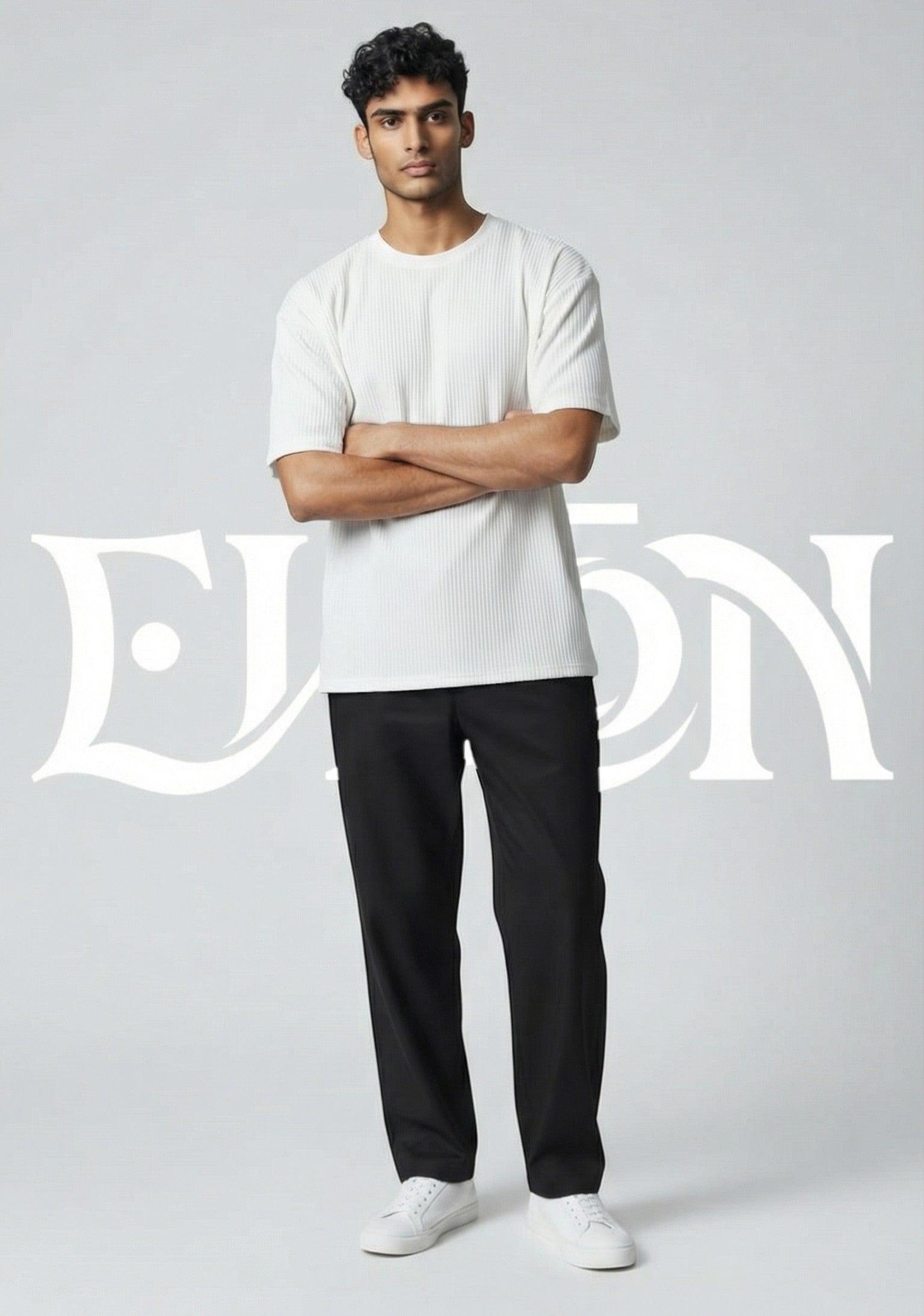 KAEL | TEXTURED RELAXED TEE