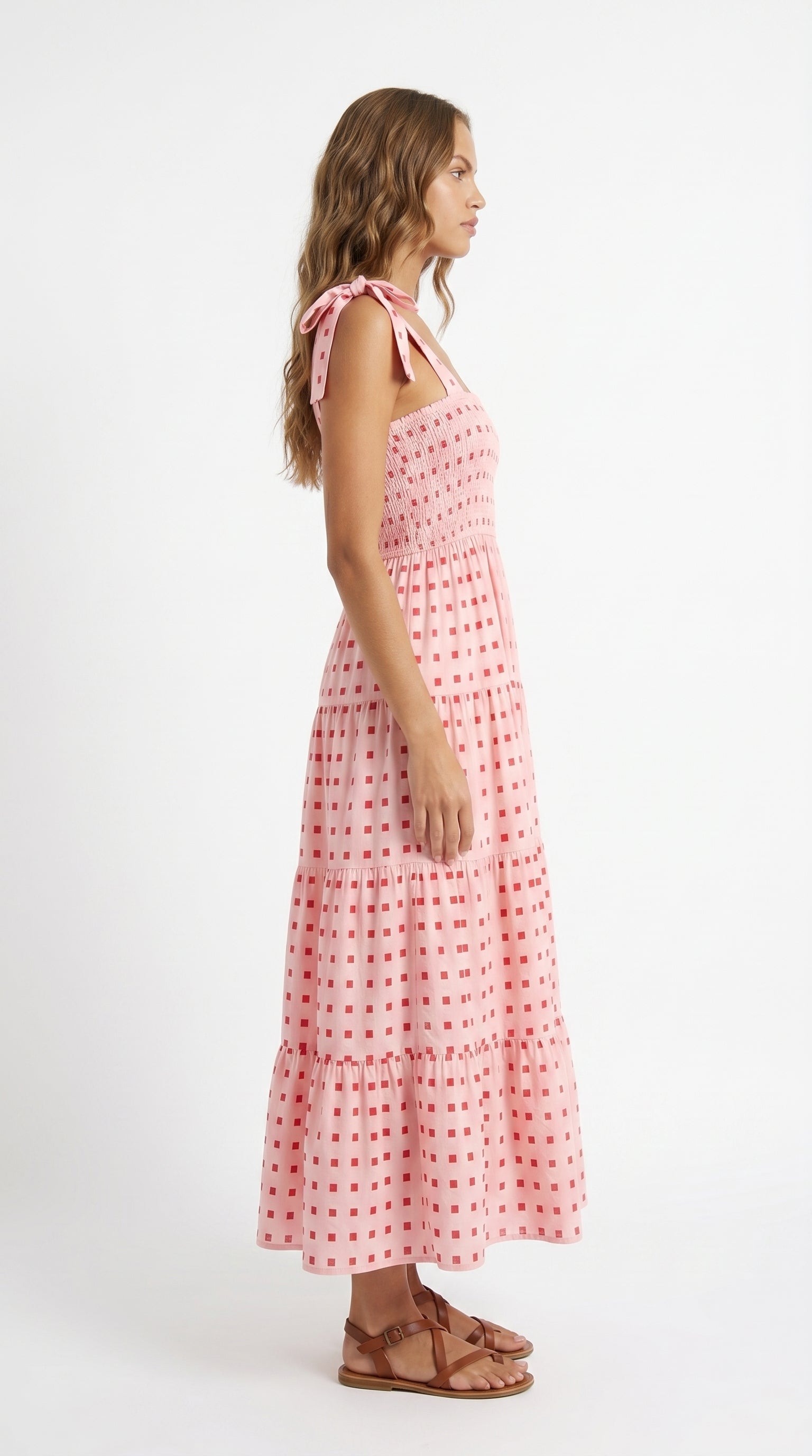 BOHÈME | Sleeveless Gypsy Print Long Dress