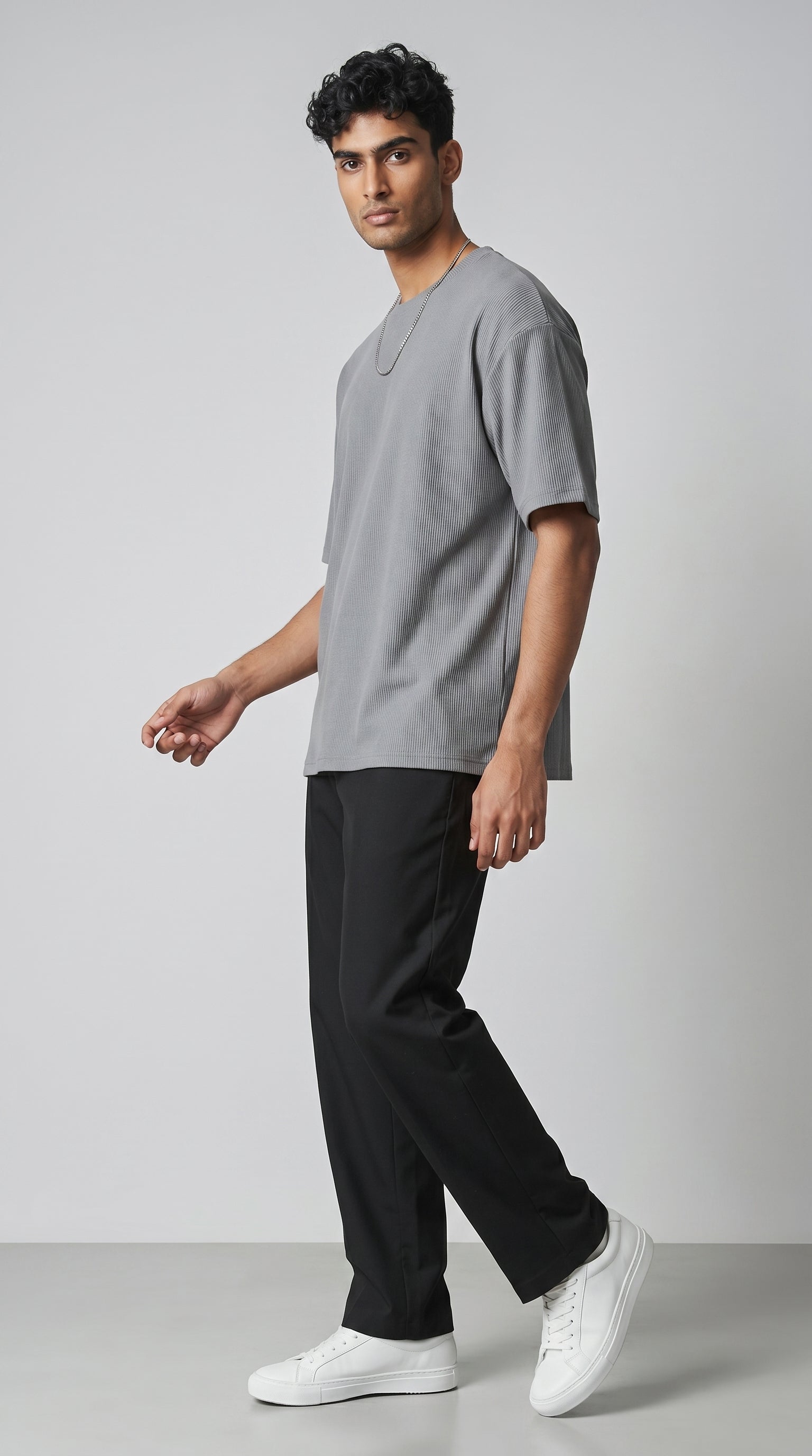 KAEL | TEXTURED RELAXED TEE
