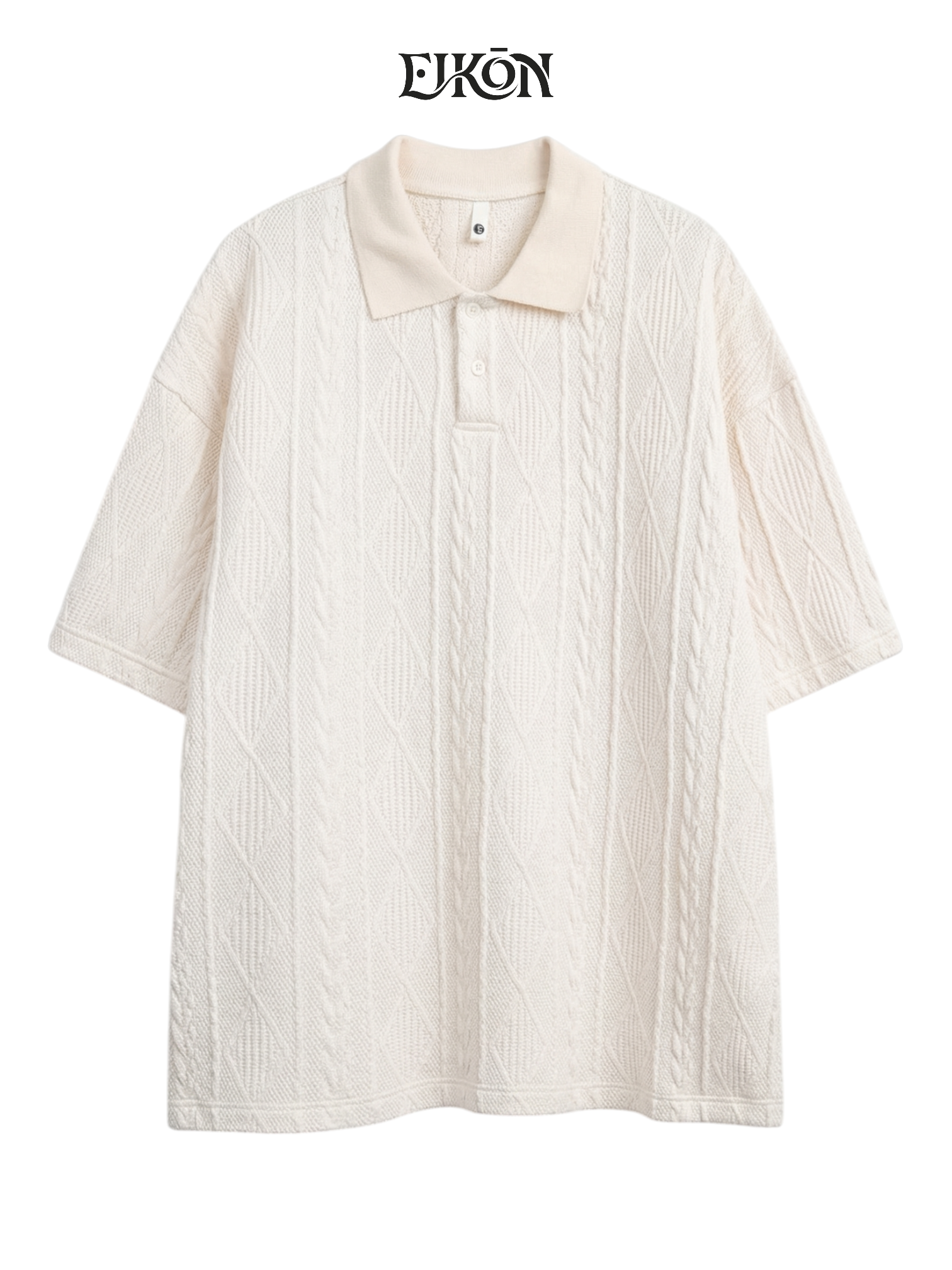 ELIO | TEXTURED KNIT POLO