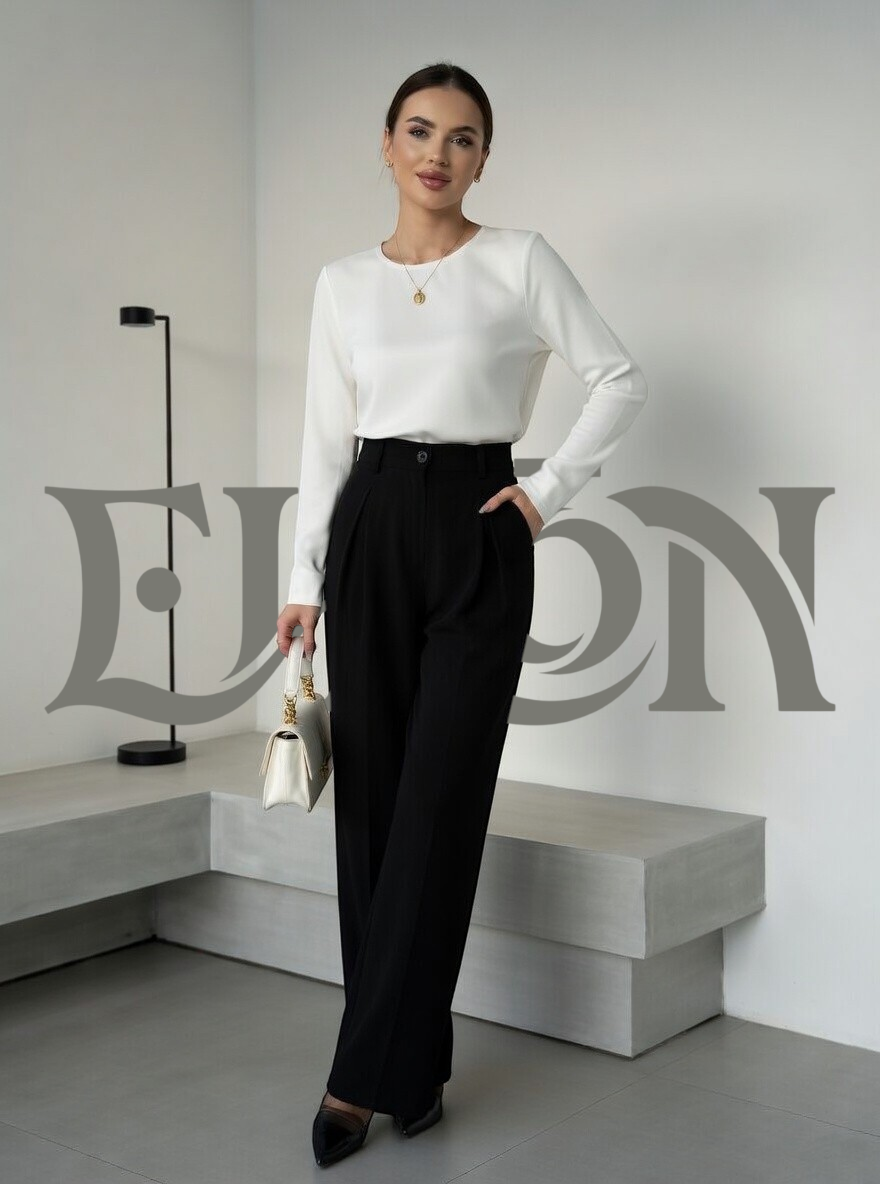 ROME | STRAIGHT-LEG TAILORED PANTS