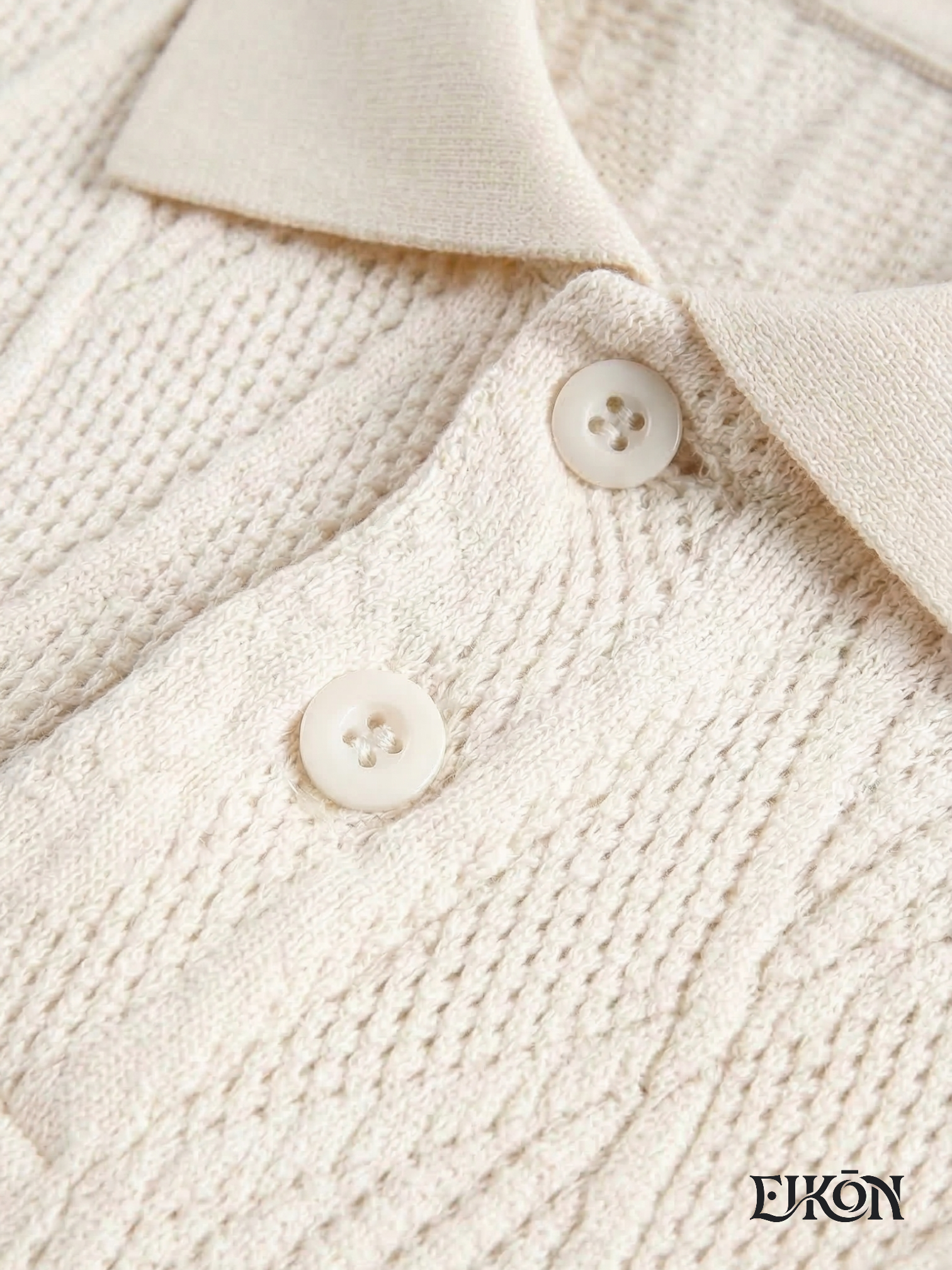 ELIO | TEXTURED KNIT POLO
