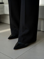 ROME | STRAIGHT-LEG TAILORED PANTS