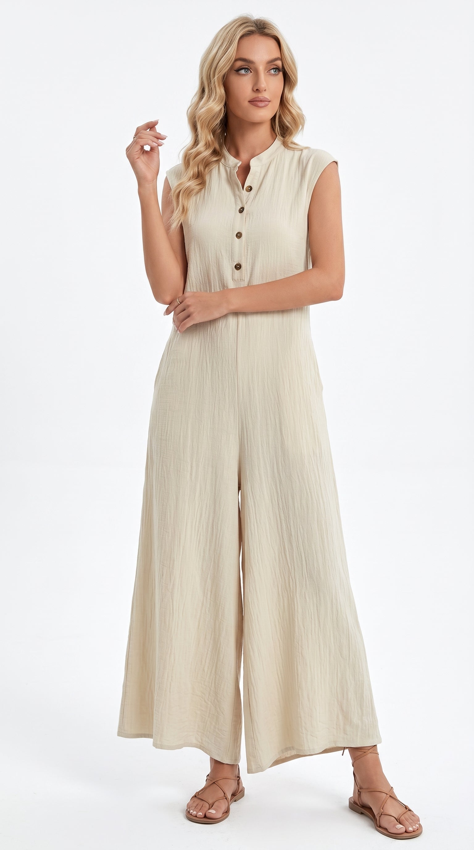 SERENITY | Comfortable Plain One-Piece Outfit