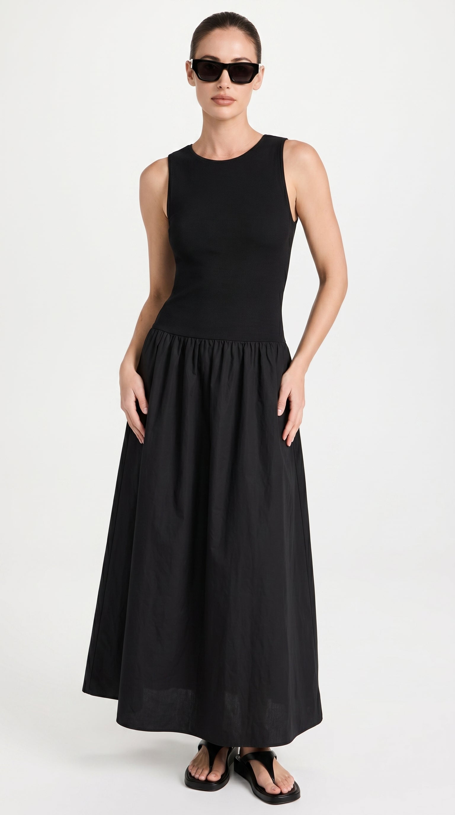 CÉLESTE | Sleeveless Sequined Evening Dress