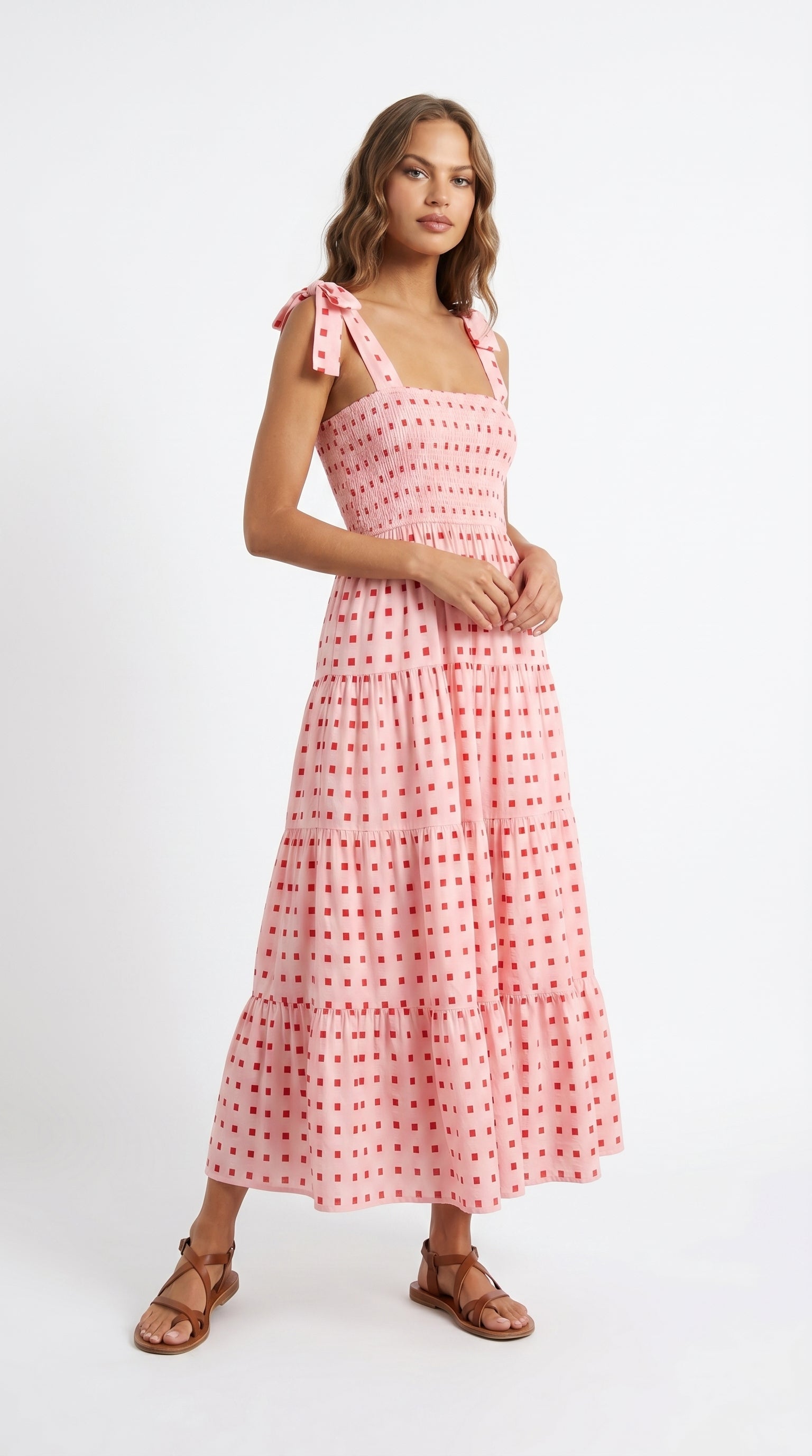 BOHÈME | Sleeveless Gypsy Print Long Dress